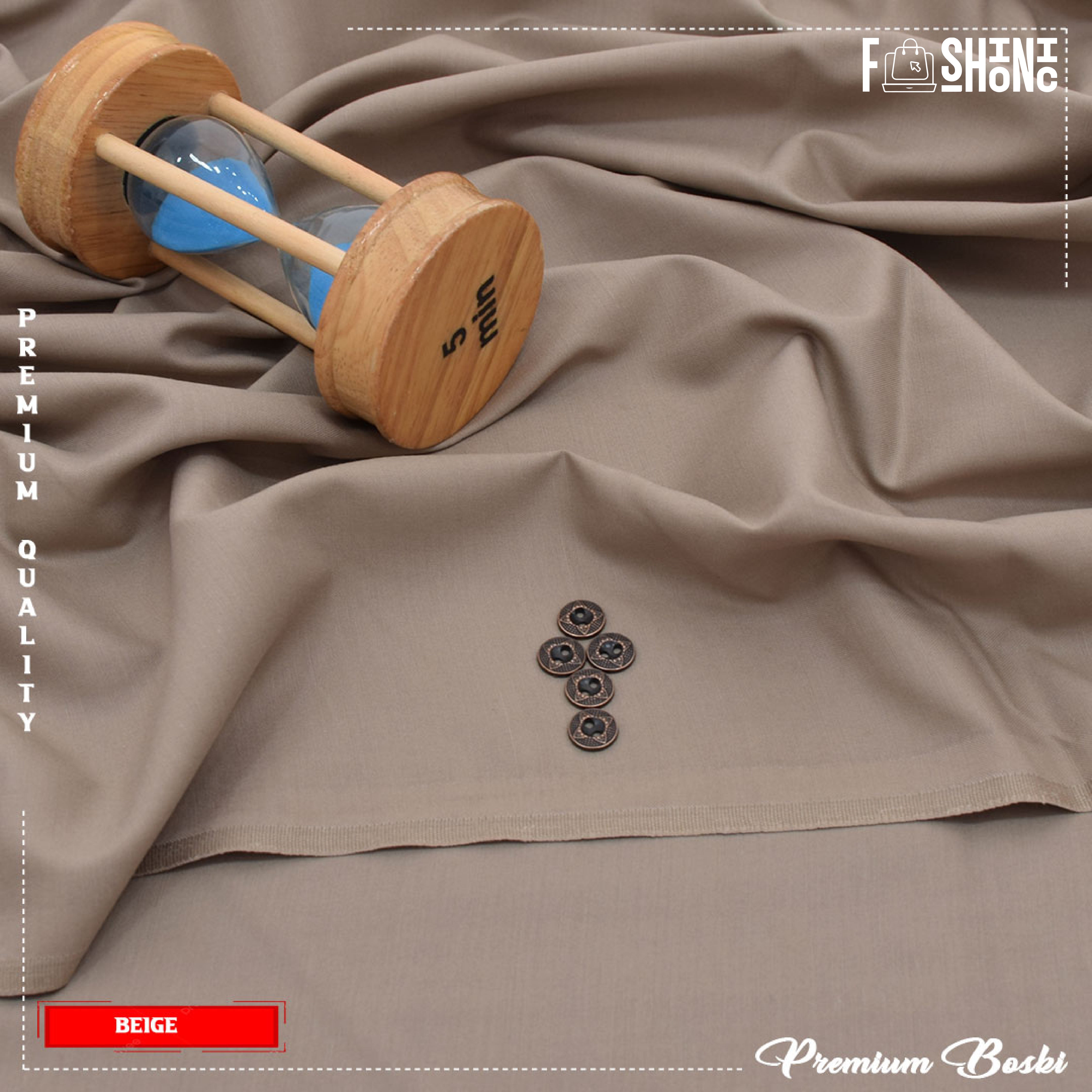 Men’s Unstitched Premium Booski | Pastel Mint