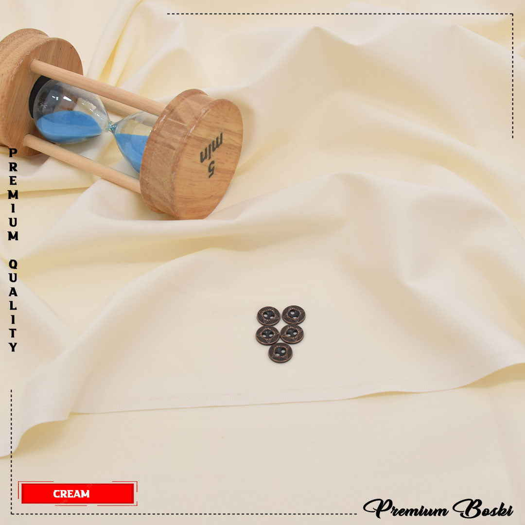 Premium Wash & Wear Boski – Denim Blue