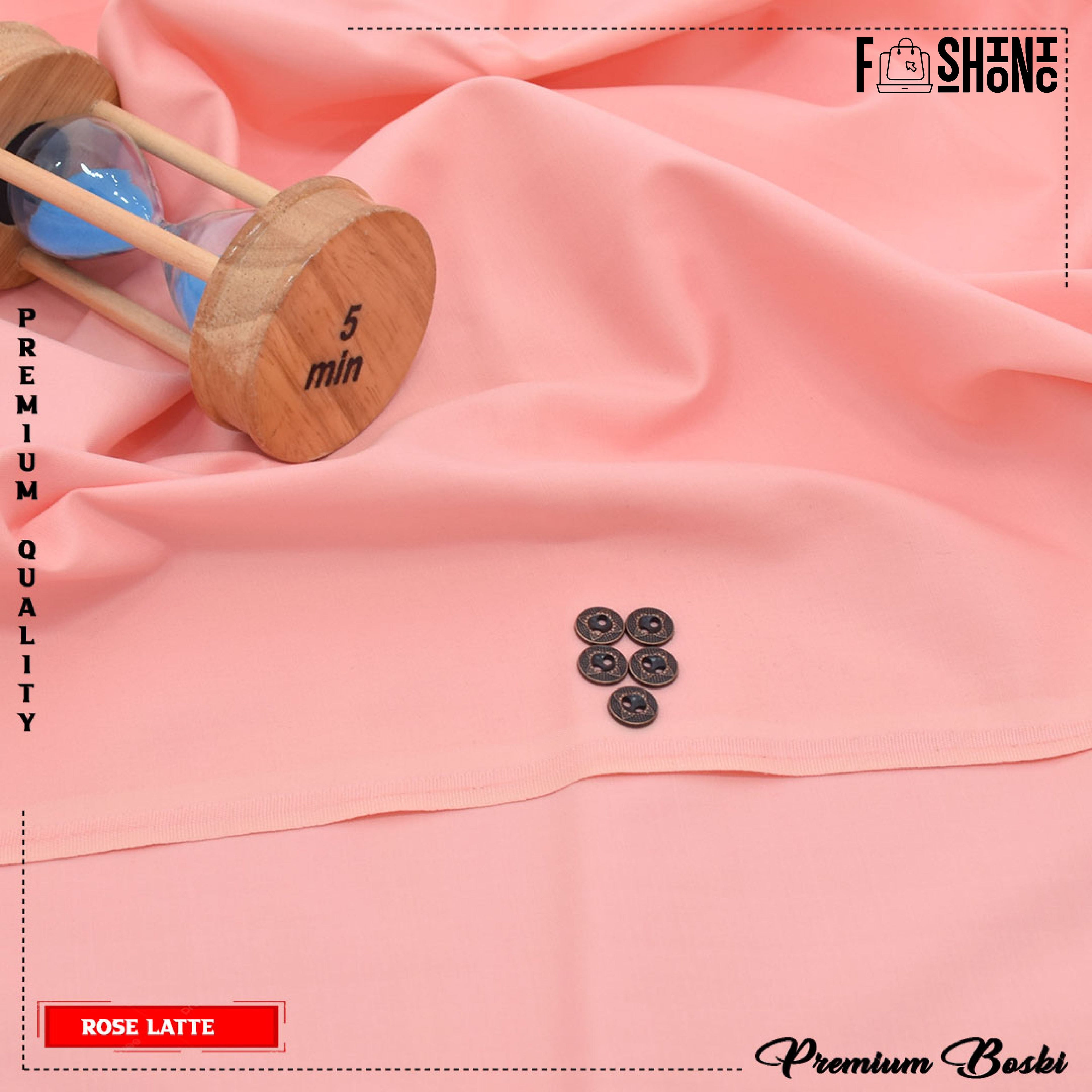 Men’s Unstitched Premium Booski | Beige