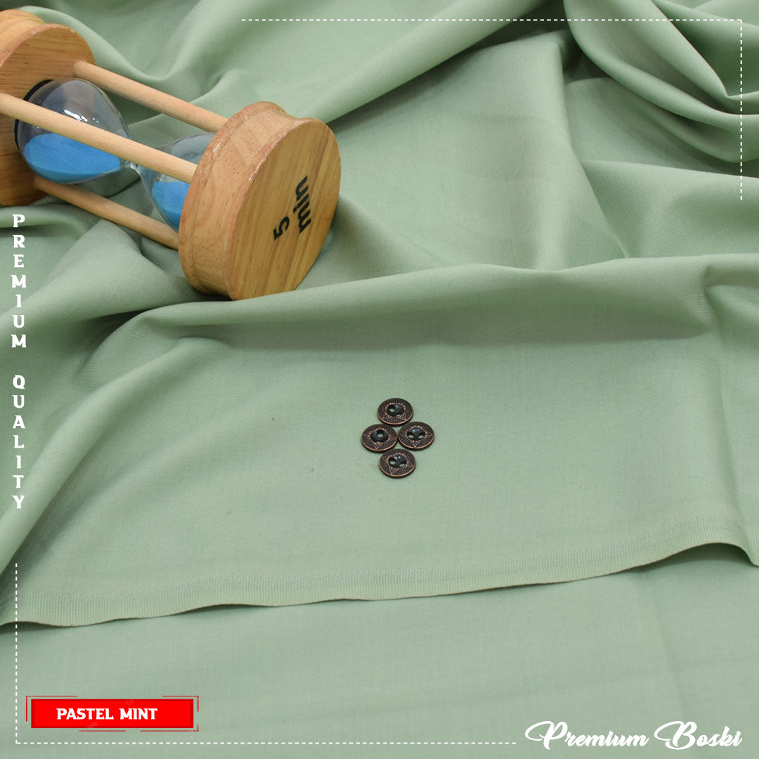 Premium Wash & Wear Boski – Denim Blue
