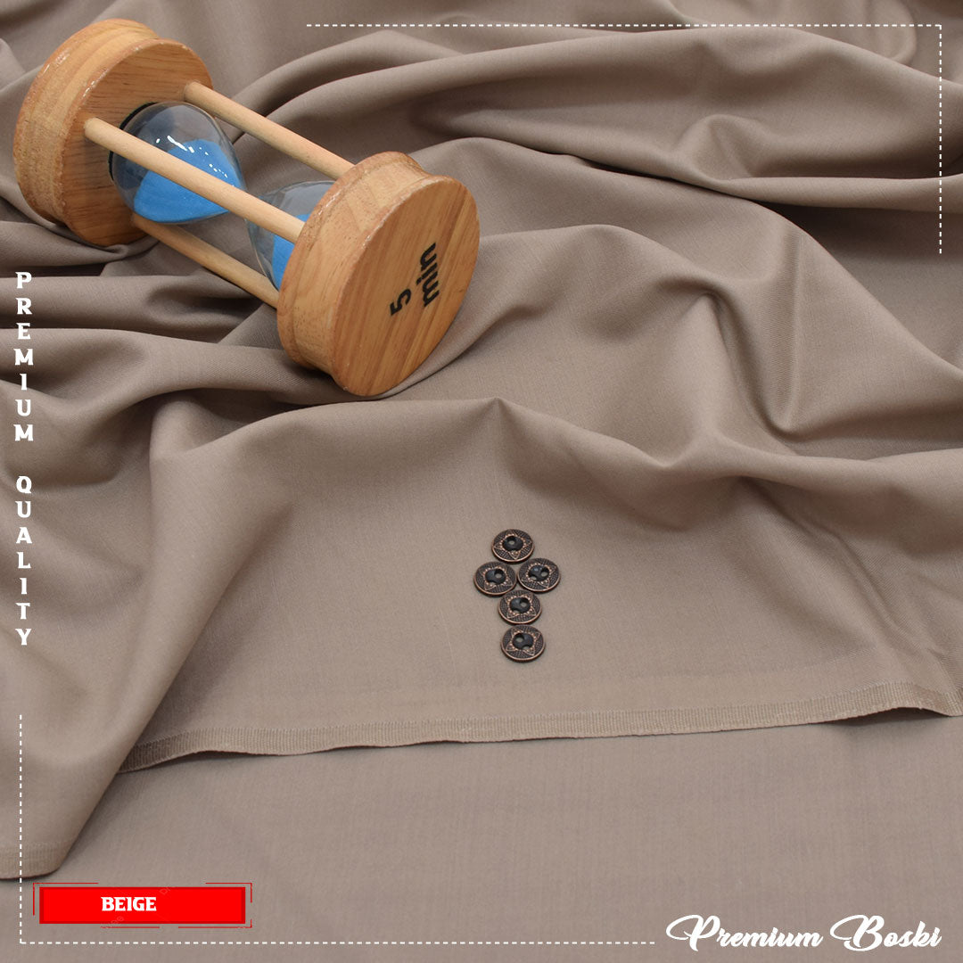 Premium Wash & Wear Boski – Denim Blue