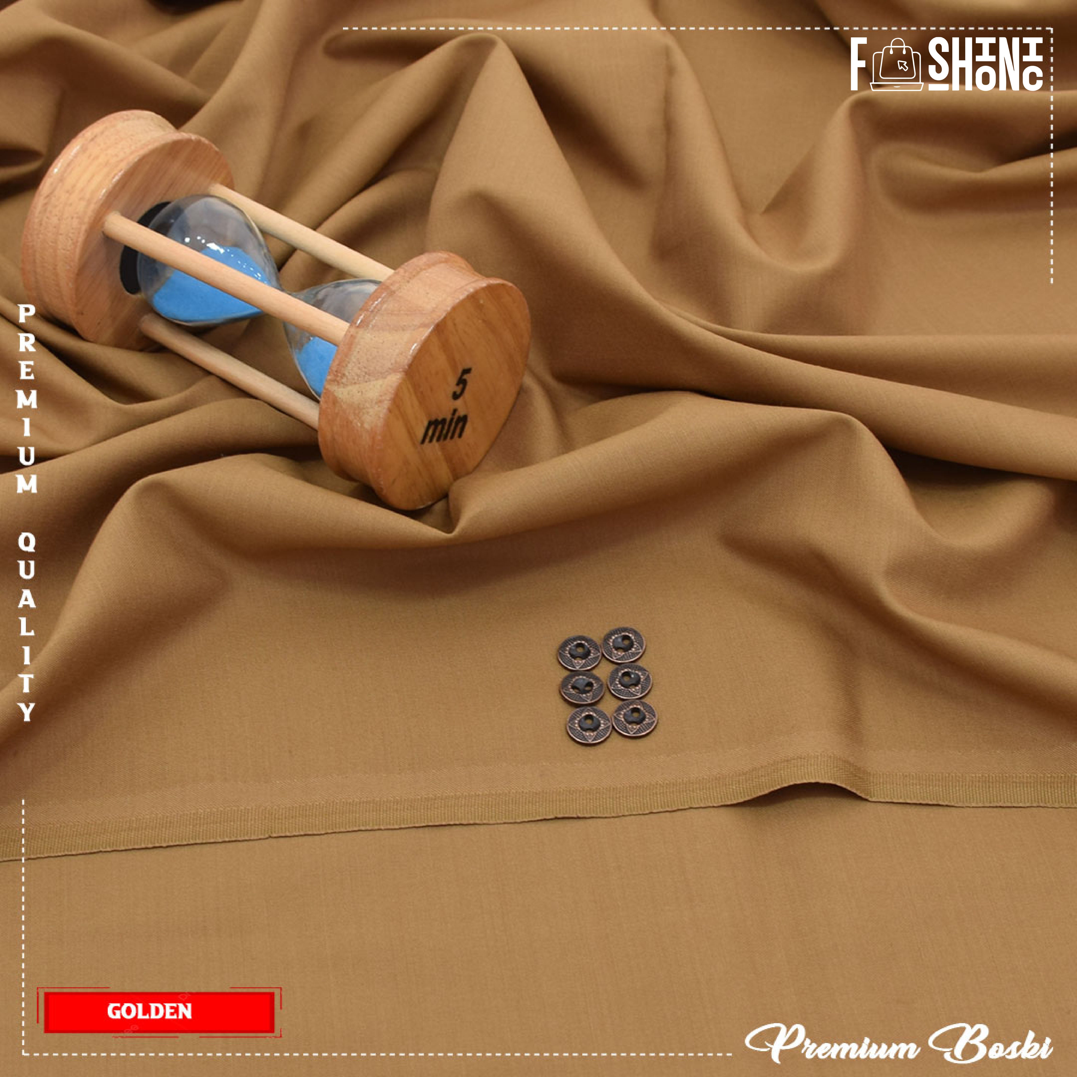 Men’s Unstitched Premium Booski | Cream