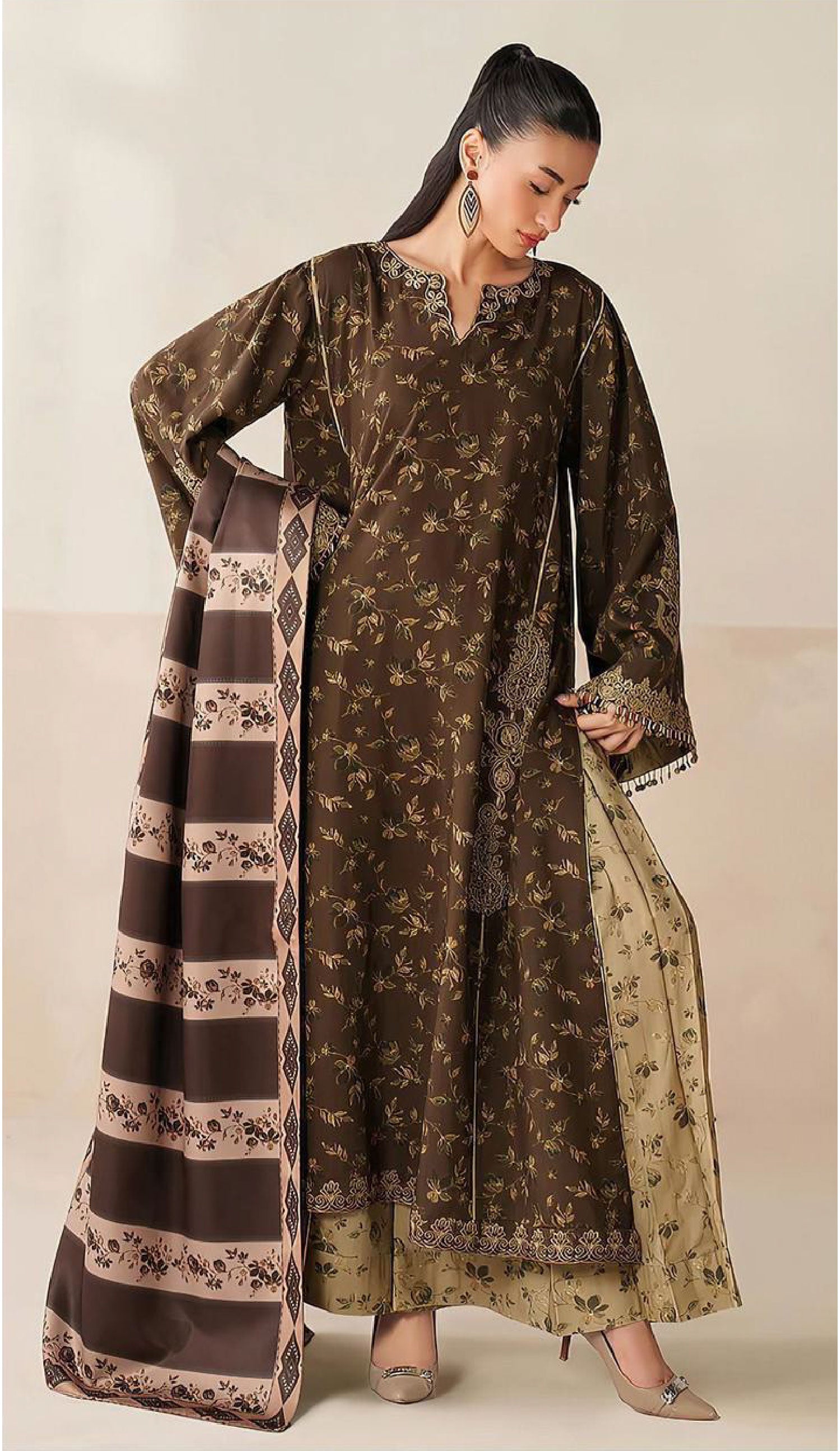 3pc Winter Premium Khadar Vol 6