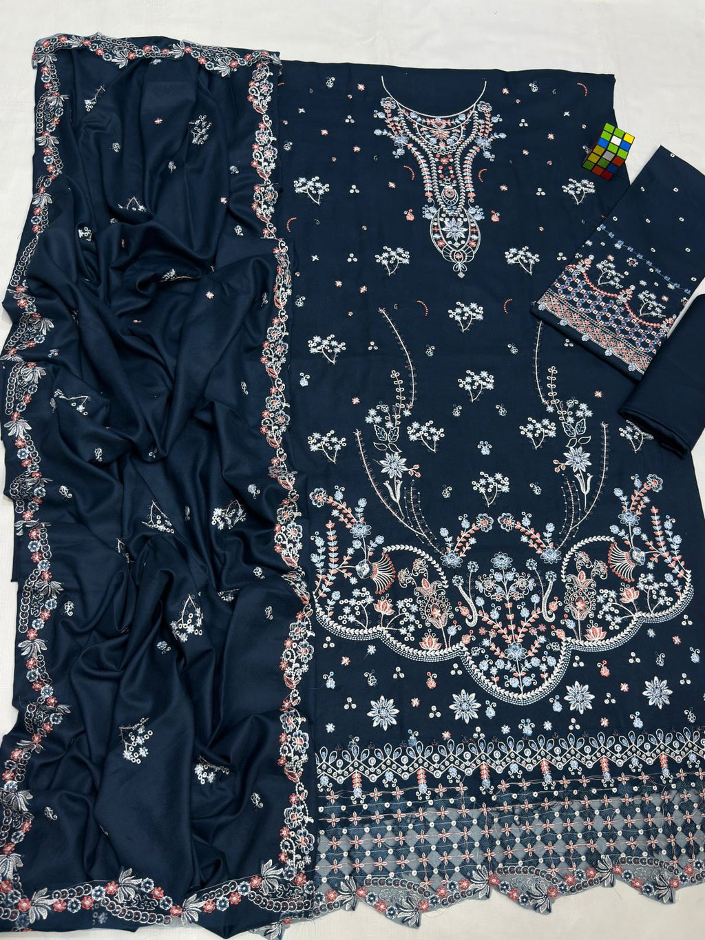 Qalamqar 5108 Dhanak WINTER COLLECTION