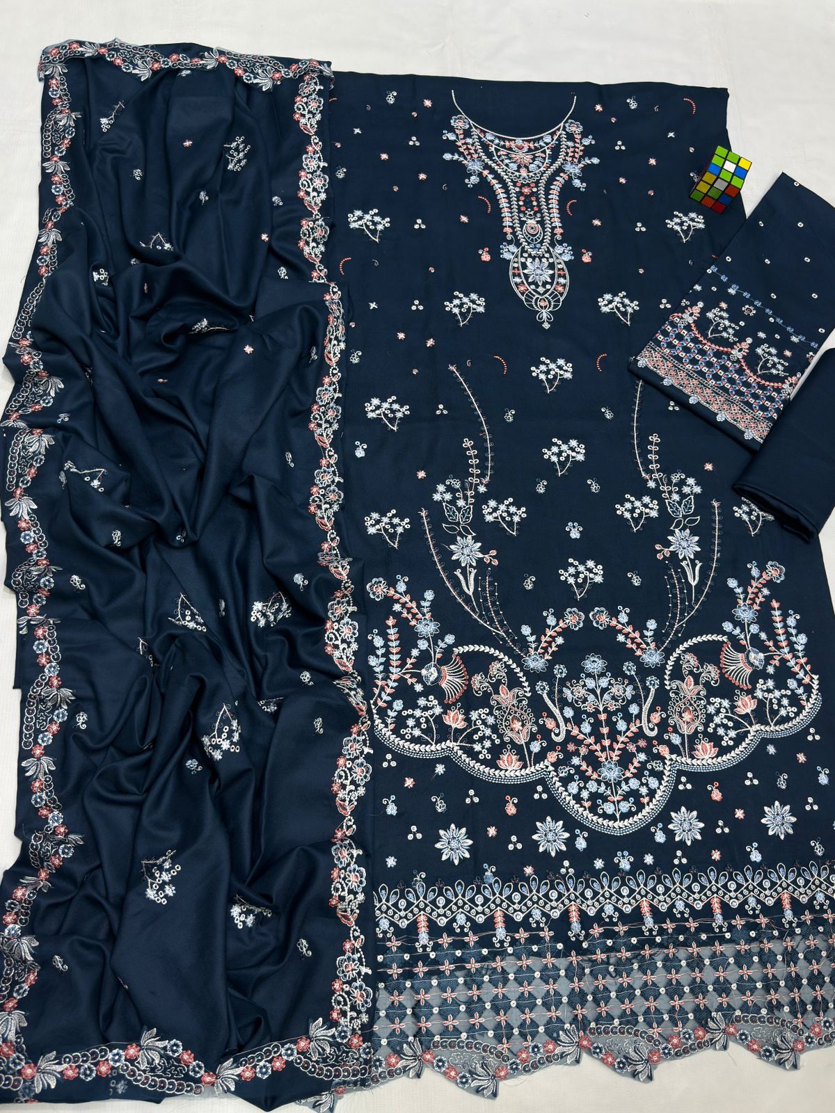 Qalamqar 5108 Dhanak WINTER COLLECTION