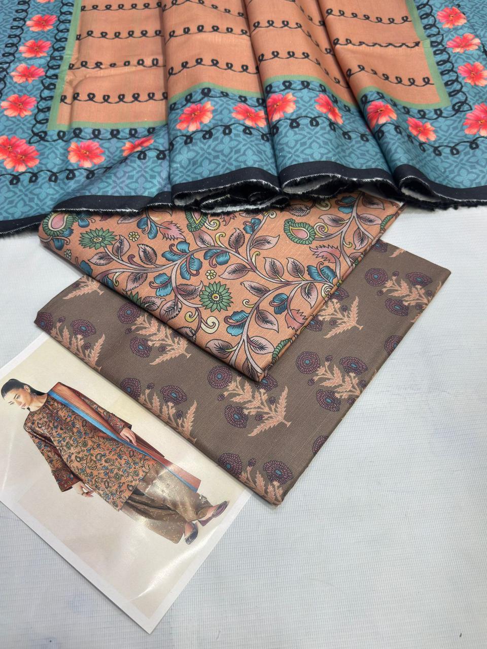 3pc Winter Premium Khadar Vol 2