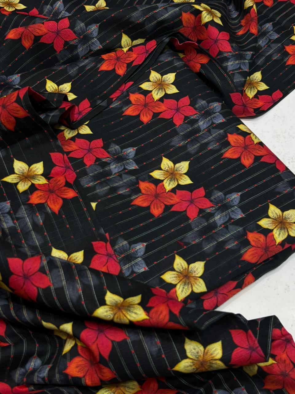 2Pc Winter Khaadi Digital Printed Khaddar 05