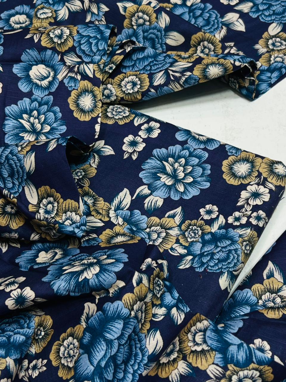 2Pc Winter Khaadi Digital Printed Khaddar 08