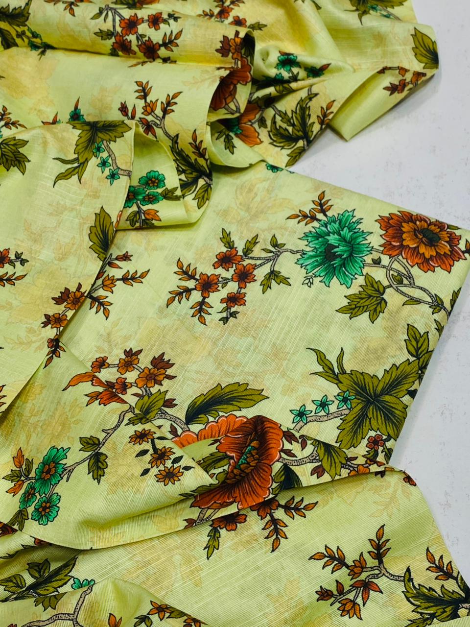 2Pc Winter Khaadi Digital Printed Khaddar 07