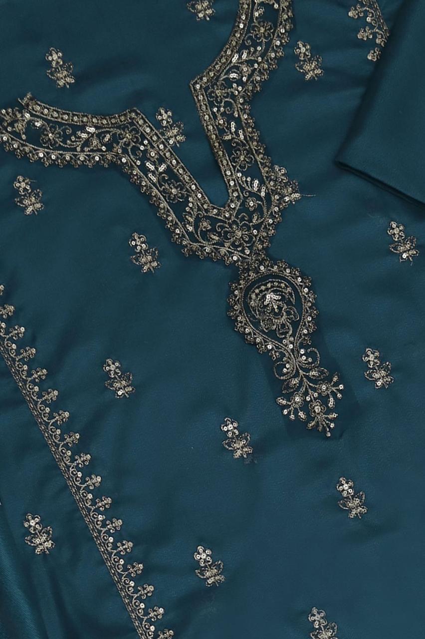 MARIA B Multi-Head +Thread Embroidered