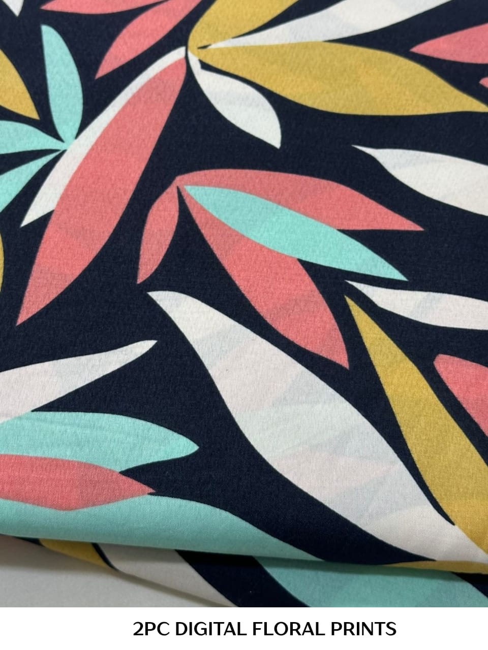 Floral Printed Cotton 2Piece D-045