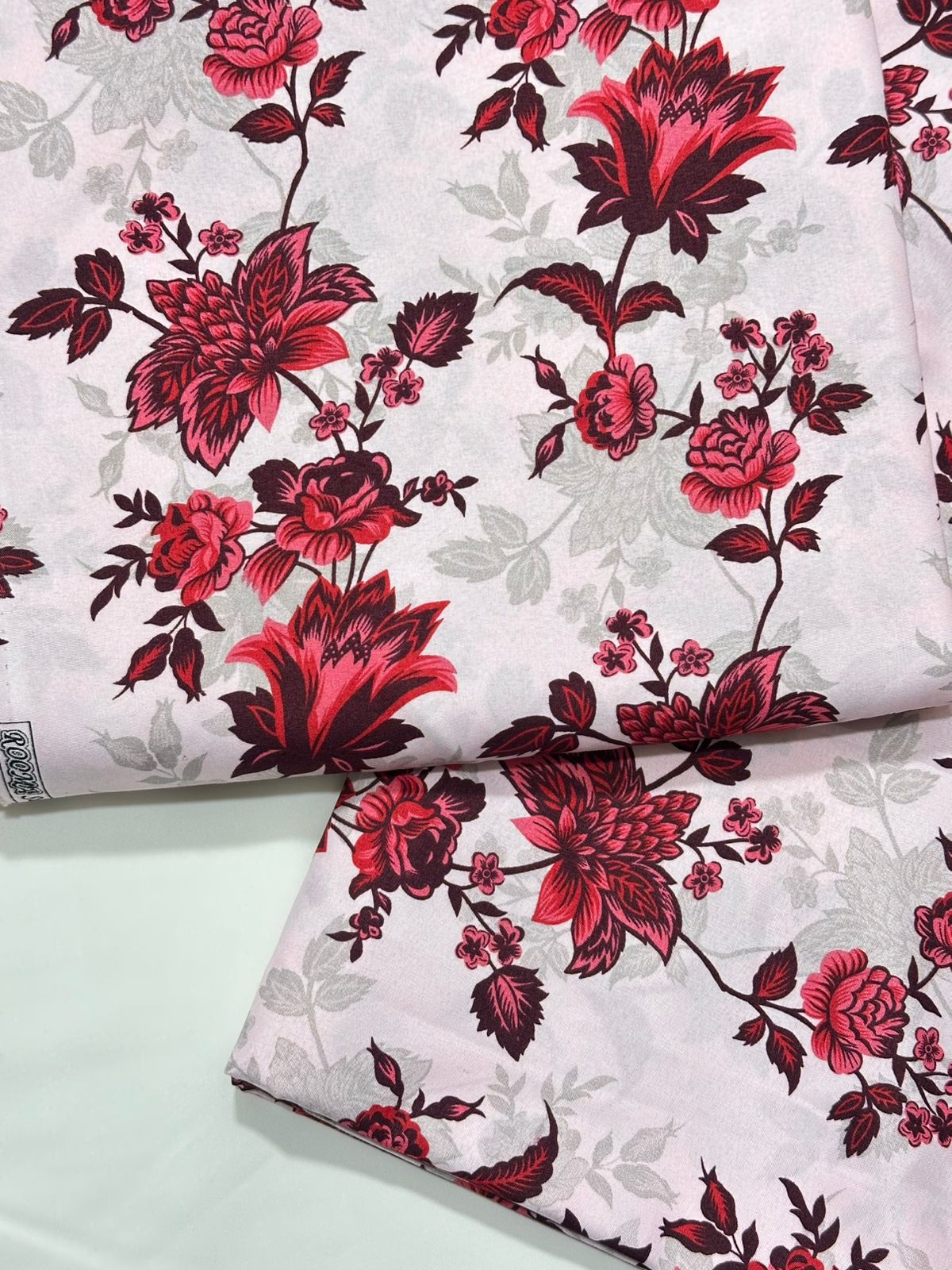 Floral Printed Cotton 2Piece D-048