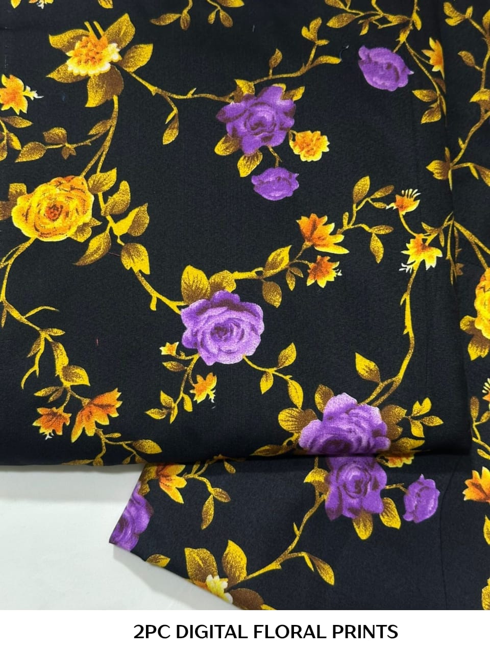 Floral Printed Cotton 2Piece D-120