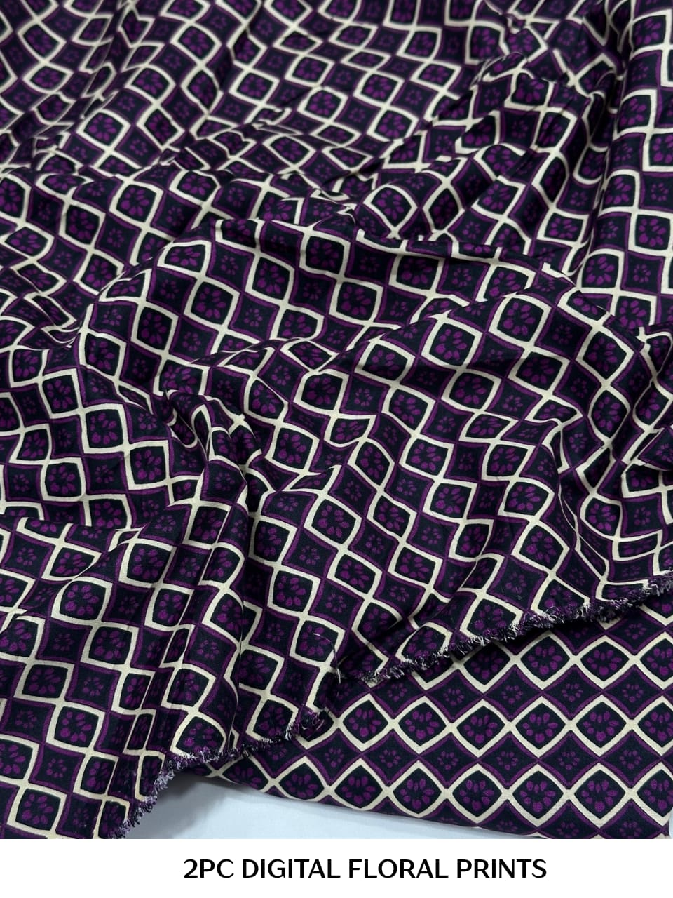 Floral Printed Cotton 2Piece D-121