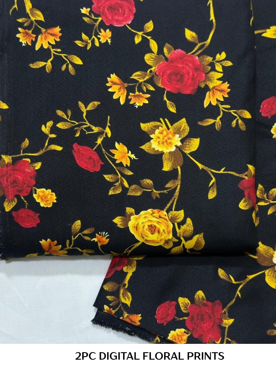 Floral Printed Cotton 2Piece D-125