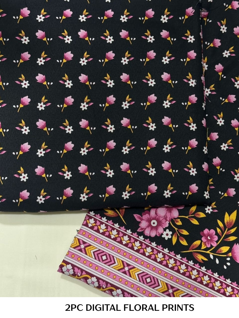 Floral Printed Cotton 2Piece D-126