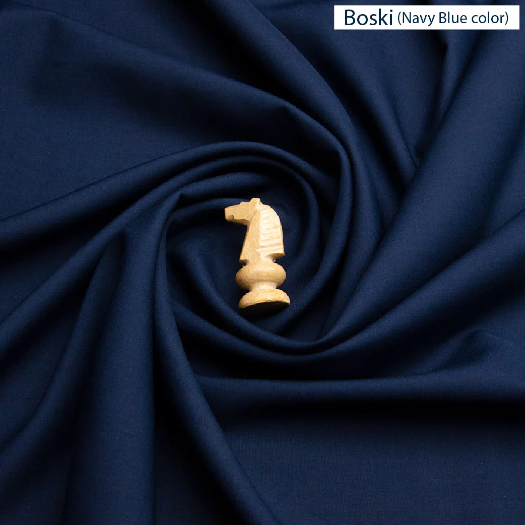Men’s Unstitched Special Booski | Navy Blue